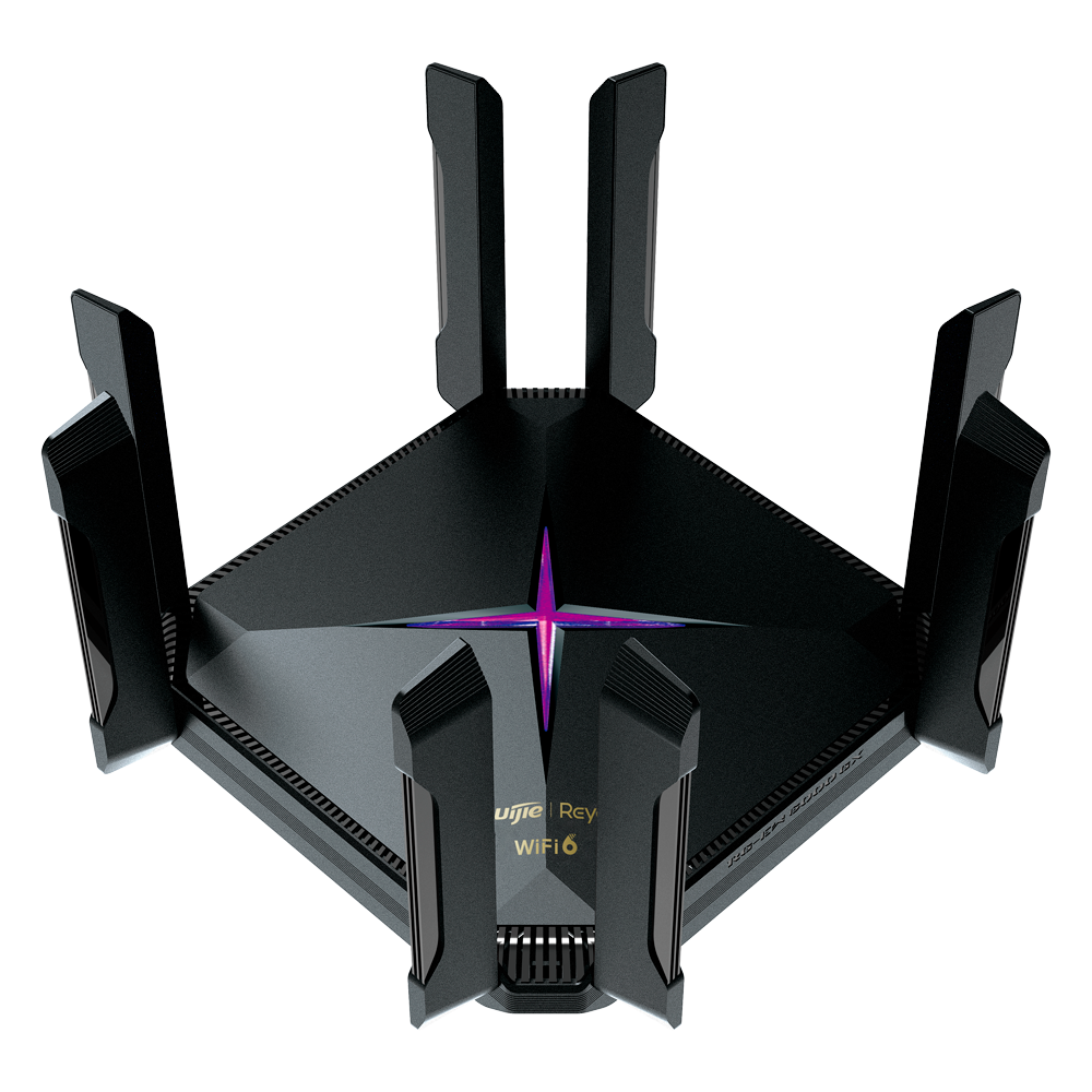 REYEE RG-EW6000GX - Reyee - Router Gigabit Mesh WiFi 6 AX6000 - 4 RJ45 10/100/1000 1 RJ4510/100/1000/2500 - WiFi 6 (4x4 en 2.4Ghz más 2x2 en 5Ghz) - Puerto gaming 2.5 Gbps dedicado con modo Turbo - Gestión inteligente vía App y Cloud gratuita - imagen 1