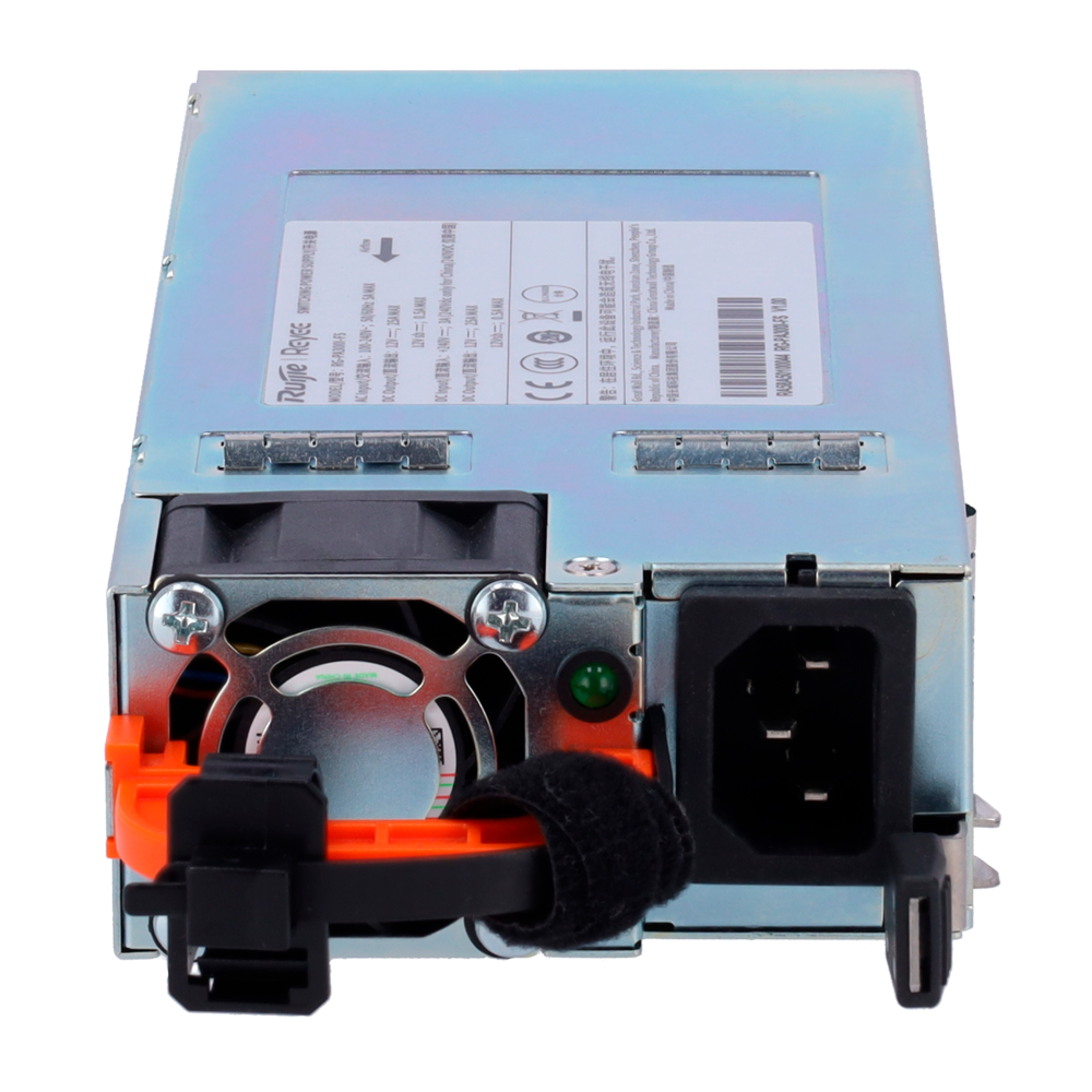 REYEE RG-PA600I-FS - Fuente de alimentación modular para switches Reyee - Potencia de salida estable de 600W para el sistema - Entrada de corriente alterna (AC) de alta eficiencia - Admite redundancia para una alta disponibilidad - Conector de tres pines - imagen 1