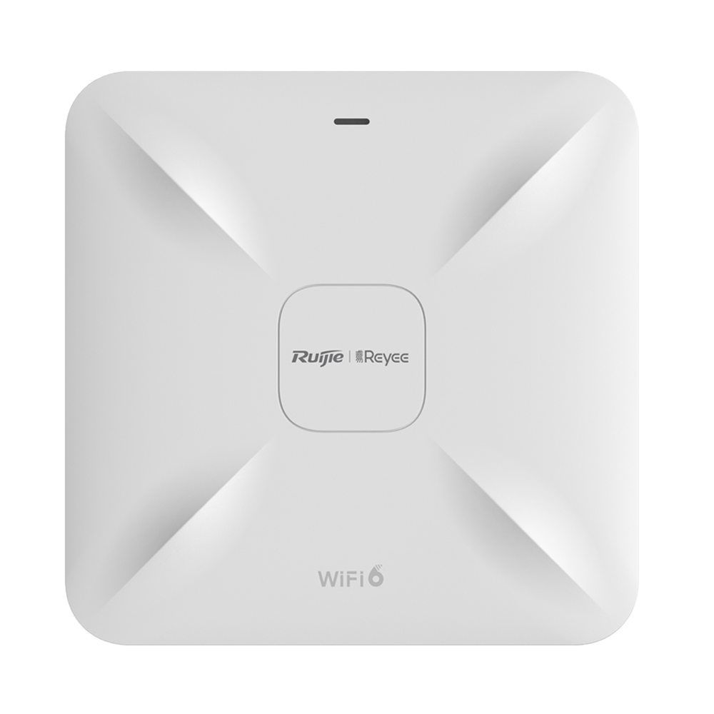 REYEE RG-RAP2260(E) - Reyee - AP Omnidireccional Wi-Fi 6 Alta Densidad - Frecuencia 2.4 y 5 GHz - Soporta 802.11a/b/g/n/ac/ax - Velocidad transmisión hasta 3200 Mbps - Antenas MIMO 4x4:4 en 2.4GHz, 4x4:4 en 5GHz - imagen 1