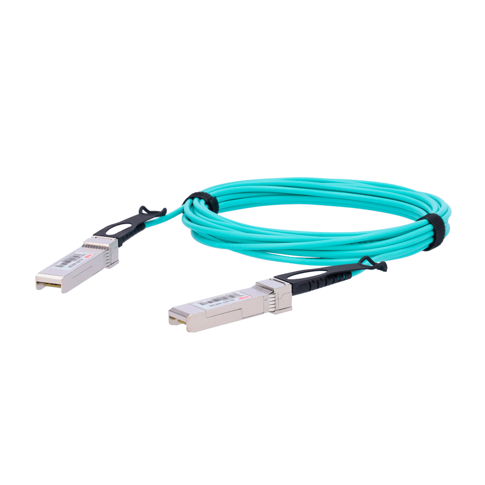RUIJIE ENTERPRISE RG-XG-SFP-AOC1M - Cable óptico activo SFP+ de Ruijie - Conectores directos SFP+ a SFP+ - Factor de forma integrado SFP+ - Distancia de longitud fija de hasta 1m - Diseño óptico activo de alta densidad - Tasa de velocidad de hasta 10.3125 - imagen 1