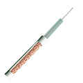 MARCA BLANCA RG59-100B - Cable coaxial RG59 - Vídeo - Rollo de 100 metros - Cubierta color blanco - Diámetro exterior 6.0 mm - Bajas pérdidas - imagen 1