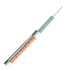MARCA BLANCA RG59-100B - Cable coaxial RG59 - Vídeo - Rollo de 100 metros - Cubierta color blanco - Diámetro exterior 6.0 mm - Bajas pérdidas - imagen 1