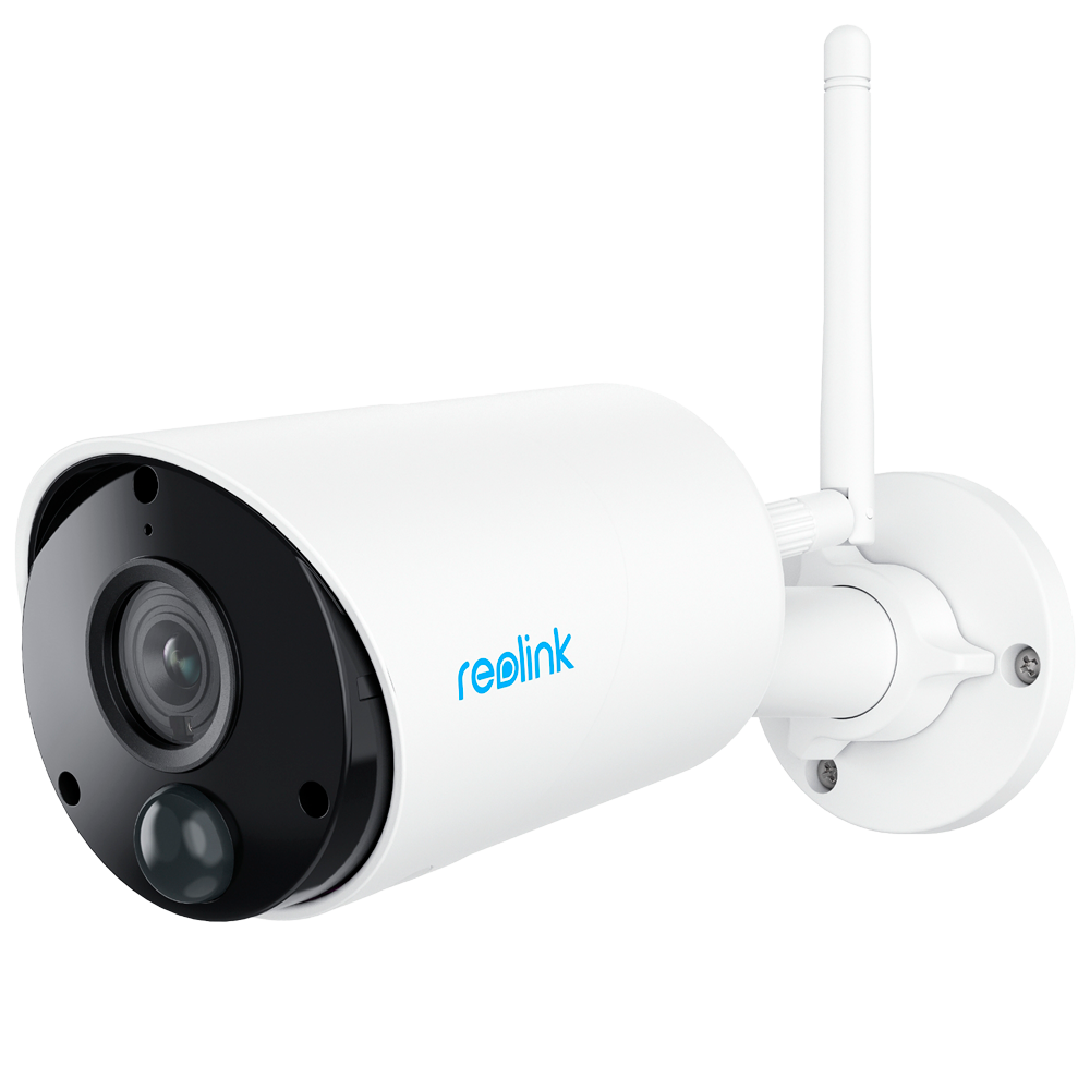 REOLINK RL-ARGUS-B320-W - Reolink Camara WiFi a Batería - 3MP (2304 x 1296) / Sirena - Detección PIR Humanos / Vehículos - WiFi 2.4GHz - Bateria 5200mAh / DC5V1A - Compatible con Alexa y Google - imagen 1