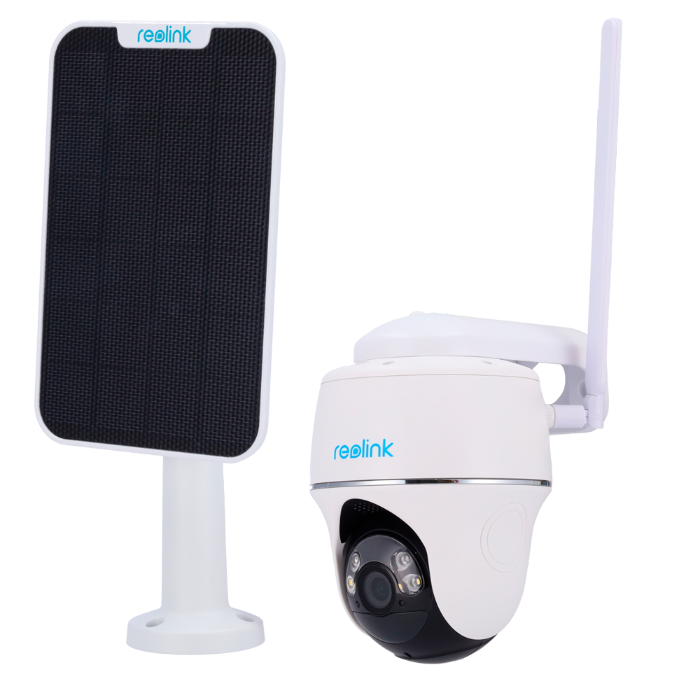REOLINK RL-GO-SERIES-G430-SOLARKIT - Reolink Camara 4G a Batería Go Series G430 - 5MP (2880 x 1616) - IR 10 m | Zoom digital 16X - Deteccion PIR Personas / Vehículos - Audio Bidireccional / Ranura MicroSD - Apta para exterior - imagen 1
