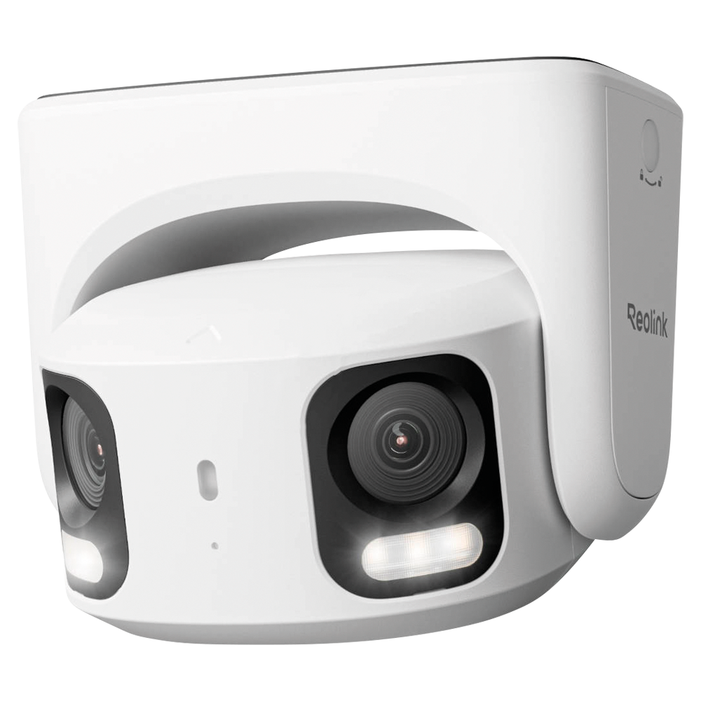 REOLINK RL-RP-PCT16MD-POE-W - Reolink Cámara IP Doble lente 16M PoE - 16MP (7680x2160) @ 25fps - PoE / Luz LED - Detección IA de Persona / Vehículo / Mascota - Audio Bidireccional / Ranura MicroSD - Apta para exterior - imagen 1