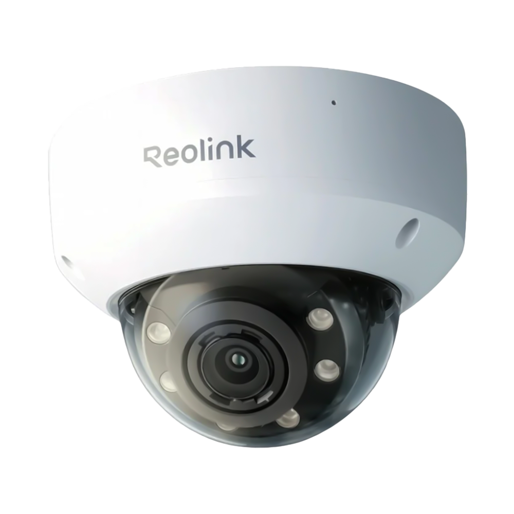 REOLINK RL-RP-PCV8MZ-POE-W - Reolink Cámara IP Domo 8MP PoE - 8MP (5120x1552) @ 30FPS | 4K Ultra HD - PoE / Luz LED / Antivandálico IK10 - Detección IA de Persona / Vehículo / Mascota - Audio Bidireccional / Ranura MicroSD - Apta para exterior