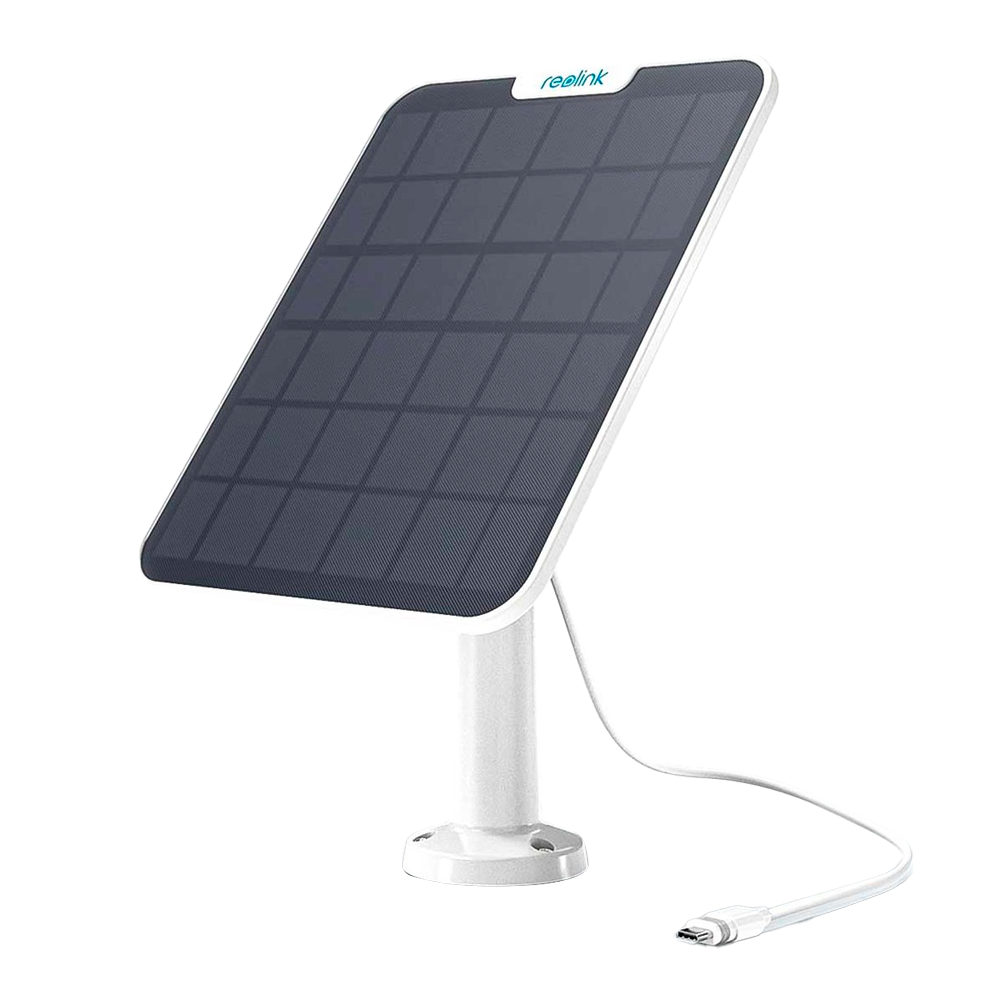 REOLINK RL-SOLARPANEL-2 - Reolink Panel Solar 2 - Potencia 6W - Eficiente - Fácil instalación - Compatible con camaras Reolink - Apta para exterior