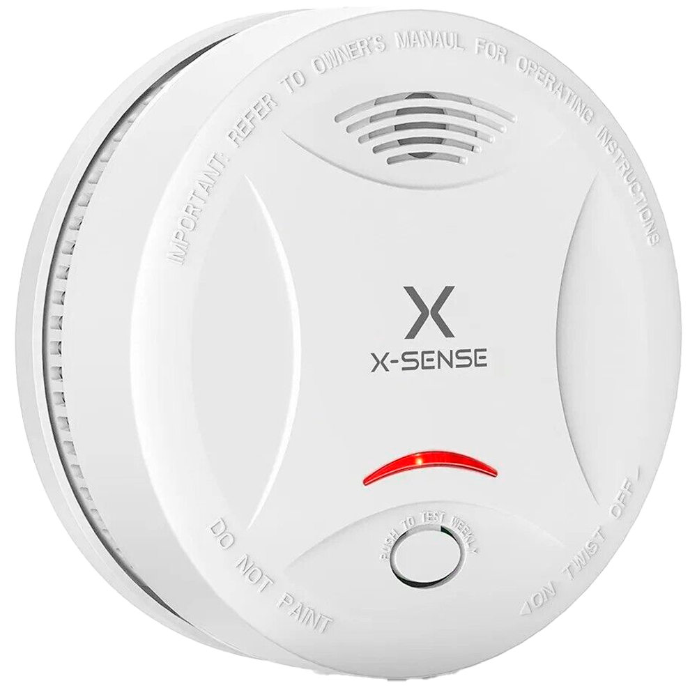X-SENSE SD11 - Detector de humo autónomo X-Sense - Duración de la batería 10 años - Indicador luminoso de alarma - Alarma sonora 85 dB a 3m - Botón de Test - Certificado EN 14604 - imagen 1