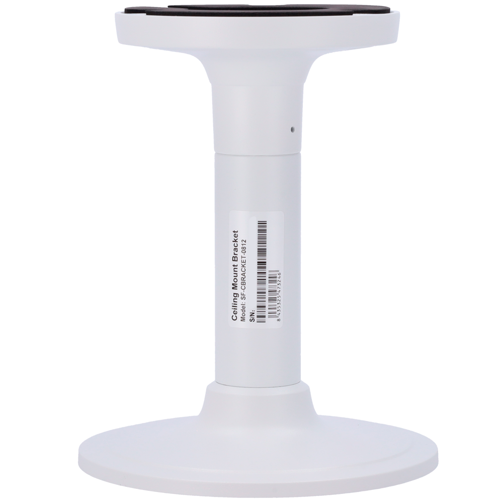 SAFIRE SMART SF-CBRACKET-0812 - Soporte techo Safire Smart - Altura 194.9 mm - Diámetro de la base para cámaras 155.3 mm - Apto para uso en exterior - Color blanco - Fabricado en aleación de aluminio - imagen 1