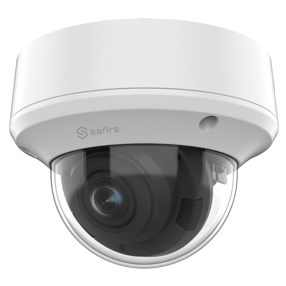 SAFIRE SF-D832Z-5E - Cámara Domo Safire Gama ECO - Salida 4 en 1 - 5 Mpx high performance CMOS - Lente motorizada 2.7~13.5 mm - Smart IR Matrix, Alcance 40 m - Impermeable IP67 | Antivandálica IK10 - imagen 1
