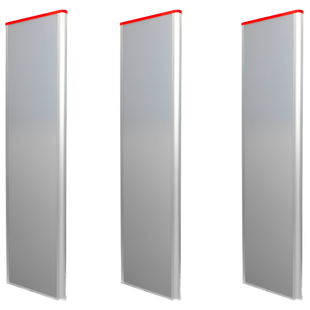 SAFIRE SF-EASGATE103-ADS-AM-2 - Antena antihurto EAS - Tecnología acustomagnética AM 58 kHz - 2 pasillos: maestra y dos esclavas - Conexión WiFi | Plug &amp; Play - Fabricada en aluminio | Apta para publicidad - Ajustes remotos con Cloud gratuito - imagen 1