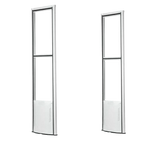 SAFIRE SF-EASGATE104-ADS-AM - Antena antihurto EAS - Tecnología acustomagnética AM 58 kHz - 1 pasillo: maestra y esclava - Conexión WiFi | Plug &amp; Play - Fabricada en ABS | Apta para publicidad - Ajustes remotos con Cloud gratuito - imagen 1