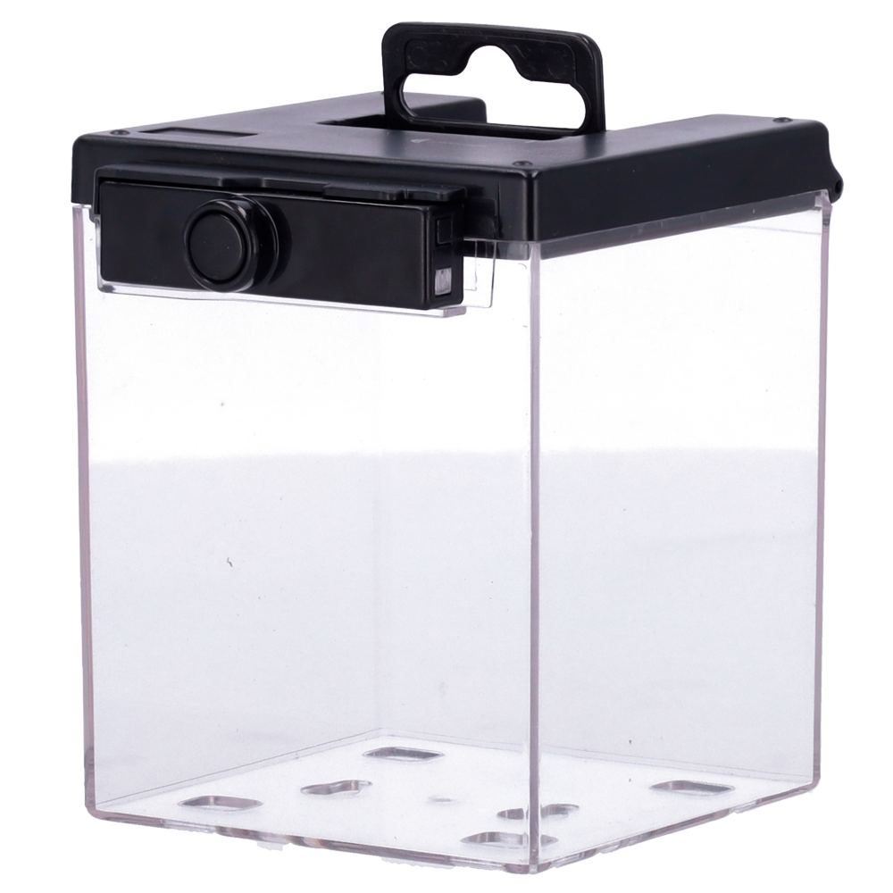 SAFIRE SF-EASSAFER103-AM - Protección electrónica antihurto EAS - AM 58 kHz | Desbloqueo magnético - Caja transparente de policarbonato - Medidas int.: 86 (An) x 76 (Al) x 76 (Fo) mm - Medidas ext.: 100 (An) x 81 (Al) x 95 (Fo) mm - Compatible con antenas - imagen 1
