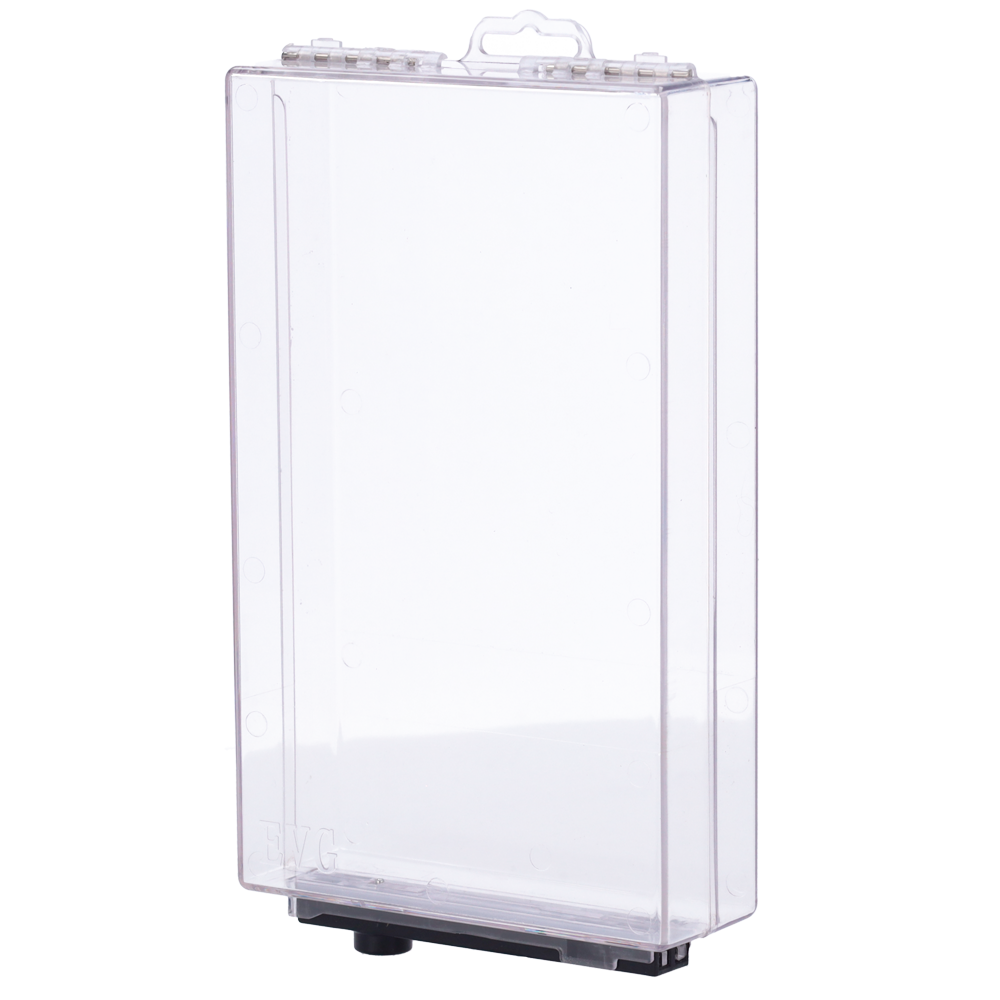 SAFIRE SF-EASSAFER105-AM - Protección electrónica antihurto EAS - AM 58 kHz | Desbloqueo magnético - Caja transparente de policarbonato - Medidas int.: 220 (An) x 120 (Al) x 45 (Fo) mm - Medidas ext.: 182 (An) x 115 (Al) x 40 (Fo) mm - Compatible con ante - imagen 1