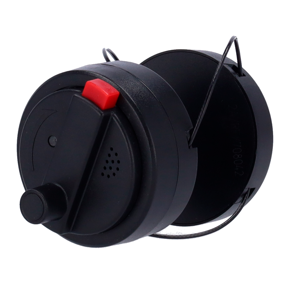SAFIRE SF-EASTAG-RF-SPIDER02 - Protección electrónica antihurto EAS - RF 8.2 MHz | Desbloqueo magnético - Doble alarma con correas en forma de araña - Dimensiones: 50 (Ø) mm - Compatible con antenas RF - imagen 1