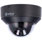 SAFIRE SMART SF-IPD040A-4E1-GREY - Safire Smart - Cámara Domo IP gama E1 Inteligencia Artificial - Resolución 4 Megapíxel (2566x1440) - Lente 2.8 mm | Micrófono integrado | IR 30m - AI: Clasificación de humano y vehículo - Impermeabilidad IP67 &amp; IK10 - imagen 1