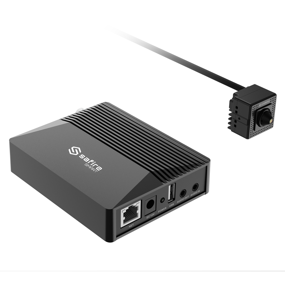 SAFIRE SMART SF-IPPHOLE025A-2I1 - Safire Smart - Cámara Pinhole IP gama I1 AI Avanzado - Resolución 2 Megapíxel (1920x1080) - Lente 2.8 mm | Audio &amp; Alarmas - AI Avanzada:Perimetral, Facial, Conteo,Metadatos - PoE (IEEE802.3af) - imagen 1