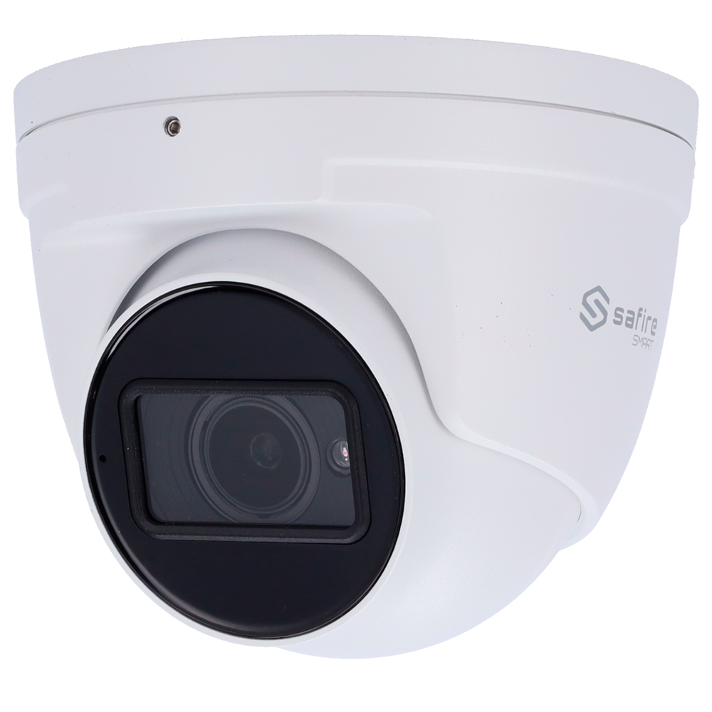 SAFIRE SMART SF-IPT520ZA-6I1 - Safire Smart - Cámara Domo IP gama I2 AI Avanzado - Resolución 6 Megapíxel (3296×1856) - Lente Motorizada 2.8~12 mm | Audio | IR 50m - AI Avanzado: Metadatos de vídeo y Detecc Facial - Impermeabilidad IP67 | PoE (IEEE802.3af - imagen 1