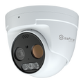 SAFIRE SMART SF-IPTT256A-7D5 - Cámara térmica Dual IP Turret Safire Smart - Sensor térmico 256x192 VOx | Lente 7 mm - Sensor óptico 1/2.7” 5 Mpx | Lente 8 mm - Sensibilidad térmica ≤ 50mK - AI basado en clasificación de humano y vehículo - Rango medición
