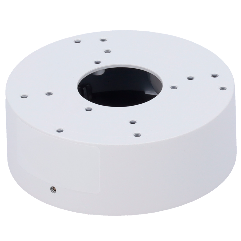 SAFIRE SMART SF-JBOX-0105 - Caja de conexiones Safire Smart - Para cámaras domo - Apto para uso interior - Instalación en techo o pared - 38.8 (Al) x 109.5 (Ø) mm - Pasador de cables - imagen 1