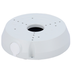 SAFIRE SMART SF-JBOX-0205 - Caja de conexiones Safire Smart - Para cámaras domo - Apto para uso exterior IP65 - Instalación en techo o pared - 40 (Al) x 154.5 (Ø) mm - Pasador de cables - imagen 1