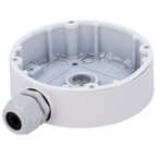 SAFIRE SMART SF-JBOX-0207 - Caja de conexiones Safire Smart - Para cámaras domo - Apto para uso exterior IP66 - Instalación en techo o pared - 41 (Al) x 139.3 (Ø) mm - Pasador de cables - imagen 1