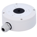 SAFIRE SMART SF-JBOX-0301 - Caja de conexiones Safire Smart - Para cámaras domo - Apto para uso exterior IP66 - Instalación en techo o pared - 46.5 (Al) x 117.9 (Ø) x 143.3 (Fo) mm - Pasador de cables - imagen 1