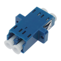 MARCA BLANCA SF-LC-DX-FLA - Adaptador de fibra óptica tipo LC - Configuración dúplex (para 2 fibras) - Diseño con pestaña larga (long flange) - Fijación robusta en paneles de parcheo - Alineación de precisión para baja pérdida - Cuerpo resistente de alta - imagen 1