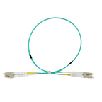 SAFIRE SF-LC-UPC-LC-UPC-OM4-DX-3M-A - Cable de conexión de fibra óptica - Fibra multimodo OM4 de alta velocidad - Conectores LC UPC en formato dúplex - Longitud exacta de 3 metros - Cubierta exterior LSZH segura - Compatibilidad de uso genérica - imagen 1