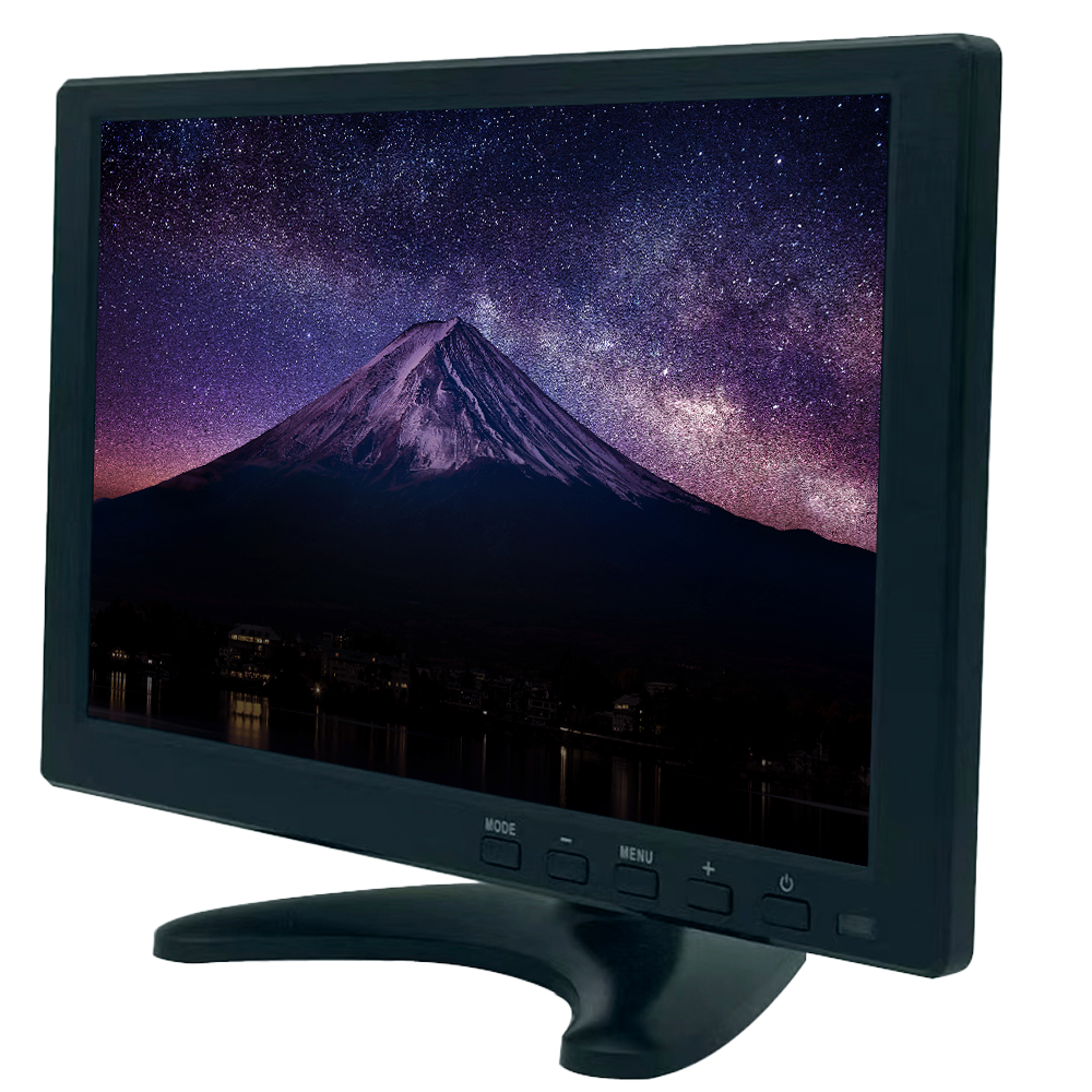 SAFIRE SF-MNT10BNC-V2 - Monitor 10" - Resolución WXGA - Refresco 60 Hz - Contraste 800:1 - Tiempo de respuesta 12 ms - BNC - CVBS - imagen 1