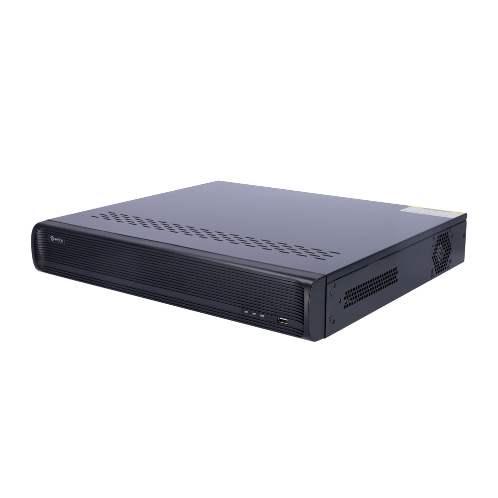 SAFIRE SMART SF-NVR8416A-B2 - Safire Smart - Grabador NVR para cámaras IP gama B2 - 16CH vídeo / Compresión H.265S / 4HDD - Resolución hasta 12Mpx / Ancho de banda 160Mbps - HDMI 4K y VGA / Dewarping Fisheye - Reconocimiento facial, Metadatos de vídeo - imagen 1