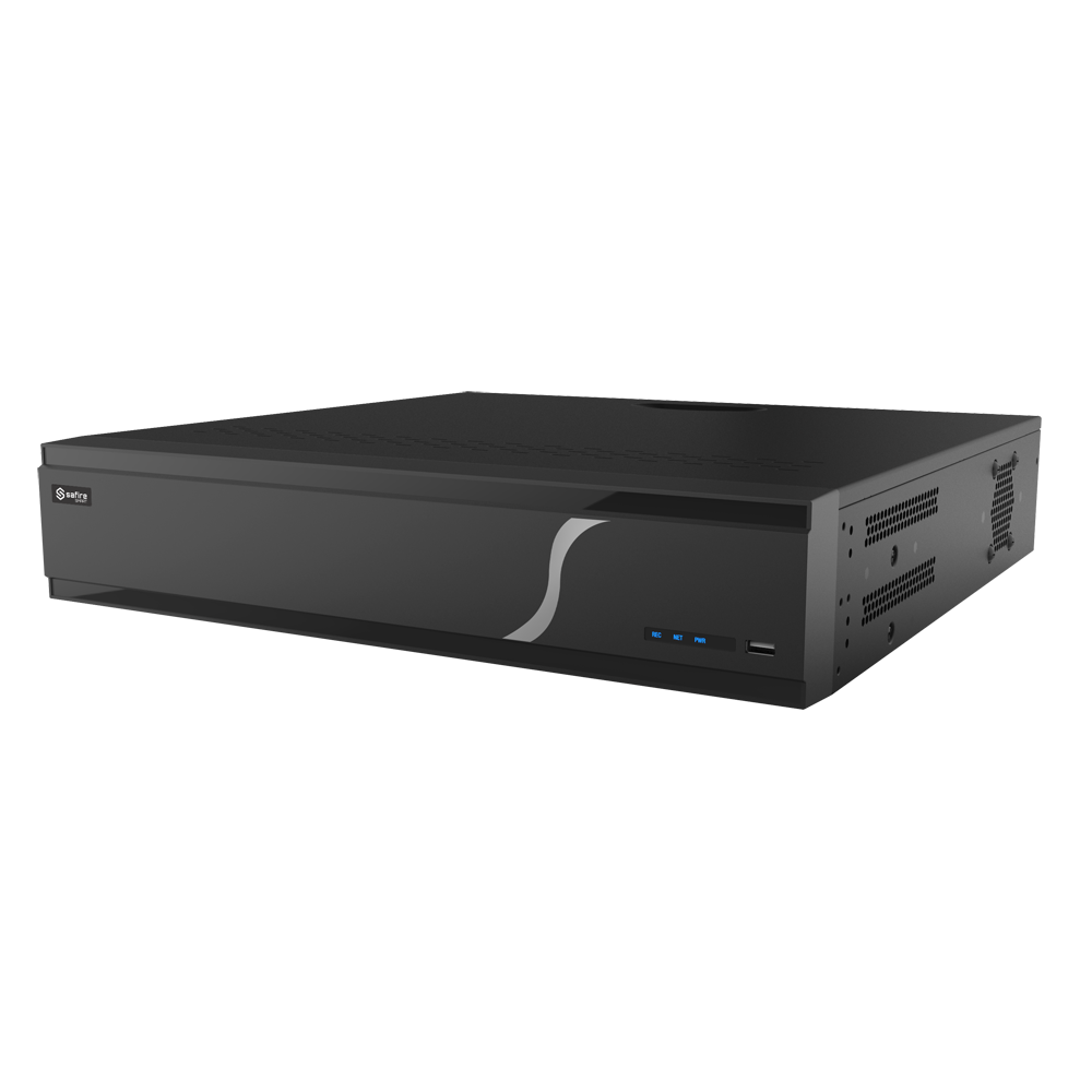 SAFIRE SMART SF-NVR8832A-B2 - Safire Smart - Grabador NVR para cámaras IP gama B2 - 32CH vídeo / Compresión H.265S / 8HDD - Resolución hasta 12Mpx / Ancho de banda 320 Mbps - HDMI 4K, HDMI Full HD y VGA / Dewarping Fisheye - Reconocimiento facial, Metadat - imagen 1