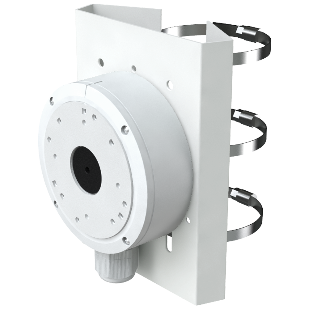 SAFIRE SMART SF-PB-0302+0501 - Soporte techo Safire Smart - Altura 215 mm - Diámetro de la base para cámaras 139.3 mm - Apto para uso en exterior - Color blanco - Fabricado en aleación de aluminio