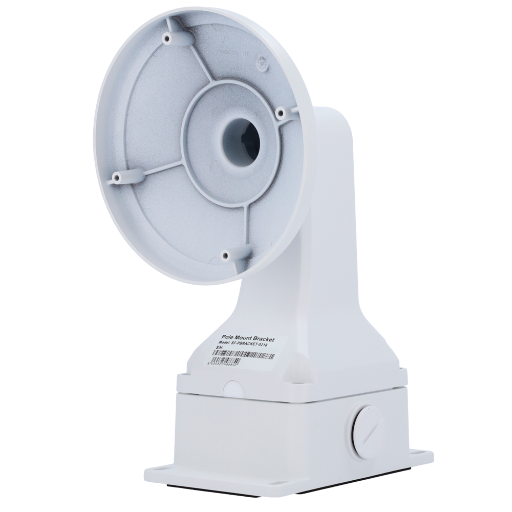 SAFIRE SMART SF-PBRACKET-0218 - Soporte para domos Safire Smart - Para cámaras domo con caja de conexión - Peso neto 907 g - Fabricando en acero laminado ADC12 - Color blanco | 272 (Al) x 172 (An) x 154 (Fo) mm - Diseño a prueba de polvo - imagen 1