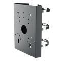SAFIRE SMART SF-PBRACKET-0501-GREY - Soporte para mástiles/farolas Safire Smart - Para cámaras domo motorizadas - Rango diámetro 118~140 mm - Fabricando en acero laminado SPCC - Color gris | 215 (Al) x 164.7 (An) x 54 (Fo) mm - Pasador de cables