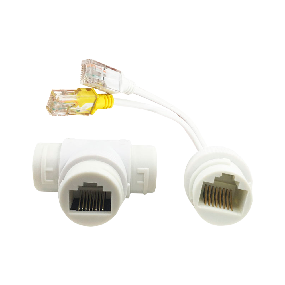 SAFIRE SF-POE-DUAL-SINGLE-RJ45 - Duplicador PoE Safire. - Soporta el estándar básico IEEE 802.3af/at. - Permite enviar dos señales PoE por un solo cable. - Kit compuesto por un módulo síntesis y separación. - Transferencia de datos a velocidad de 10/100M - imagen 1