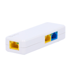 SAFIRE SF-POE-EXT0302-60W - Extensor PoE Safire. - Soporta estándares modernos IEEE 802.3af/at/bt. - Dispone de 3 puertos RJ45 (1 Uplink / 2 PoE). - Suministro de potencia masiva de hasta 60 W. - Transferencia de datos a velocidad de 10/100M. - Función in - imagen 1