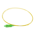 SAFIRE SF-SC-APC-OS2-0015M-D09-Y - Pigtail de fibra óptica simplex - Fibra monomodo G657A2 de alto rendimiento - Conector SC con pulido APC - Diámetro ultrafino de 0.9 mm (tight buffer) - Longitud exacta de 1.5 metros - Cubierta exterior LSZH color amaril - imagen 1