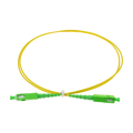 SAFIRE SF-SC-APC-SC-APC-SM-SX-1M - Cable de conexión de fibra óptica - Fibra monomodo G657A2 de alto rendimiento - Conectores SC APC en formato simplex - Longitud exacta de 1 metro - Cubierta exterior LSZH segura - Compatibilidad de uso genérica - imagen 1
