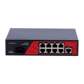 SAFIRE SF-SW0908HIPOE-120 - Safire Switch Hi-PoE - 8 puertos PoE + 1 Uplink RJ45 - Velocidad de puertos 10/100Mbps - 6 Puertos PoE+ 30W + 2 Puertos Hi-PoE 60W - Potencia PoE total de 120W / PoE Watchdog - Auto Adaption PoE Extendido Hasta 250m - imagen 1