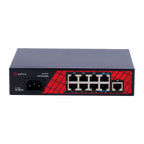 SAFIRE SF-SW0908HIPOE-120 - Safire Switch Hi-PoE - 8 puertos PoE + 1 Uplink RJ45 - Velocidad de puertos 10/100Mbps - 6 Puertos PoE+ 30W + 2 Puertos Hi-PoE 60W - Potencia PoE total de 120W / PoE Watchdog - Auto Adaption PoE Extendido Hasta 250m - imagen 1