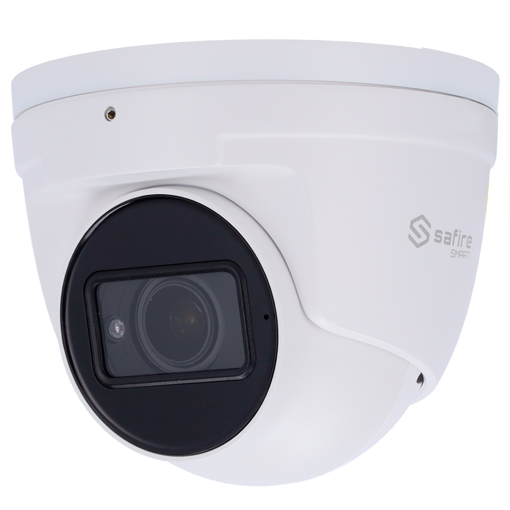 SAFIRE SMART SF-T520ZSA-2E1 - Safire Smart - Cámara Turret 4 en 1 Gama E1 - 2 Mpx (1920x1080) , 1/2.8" CMOS Starlight - Lente Motorizada 2.8~12 mm | IR alcance 50 m - 120 dB WDR, HLC, BLC, AGC - Impermeable IP67 | Micrófono integrado - imagen 1