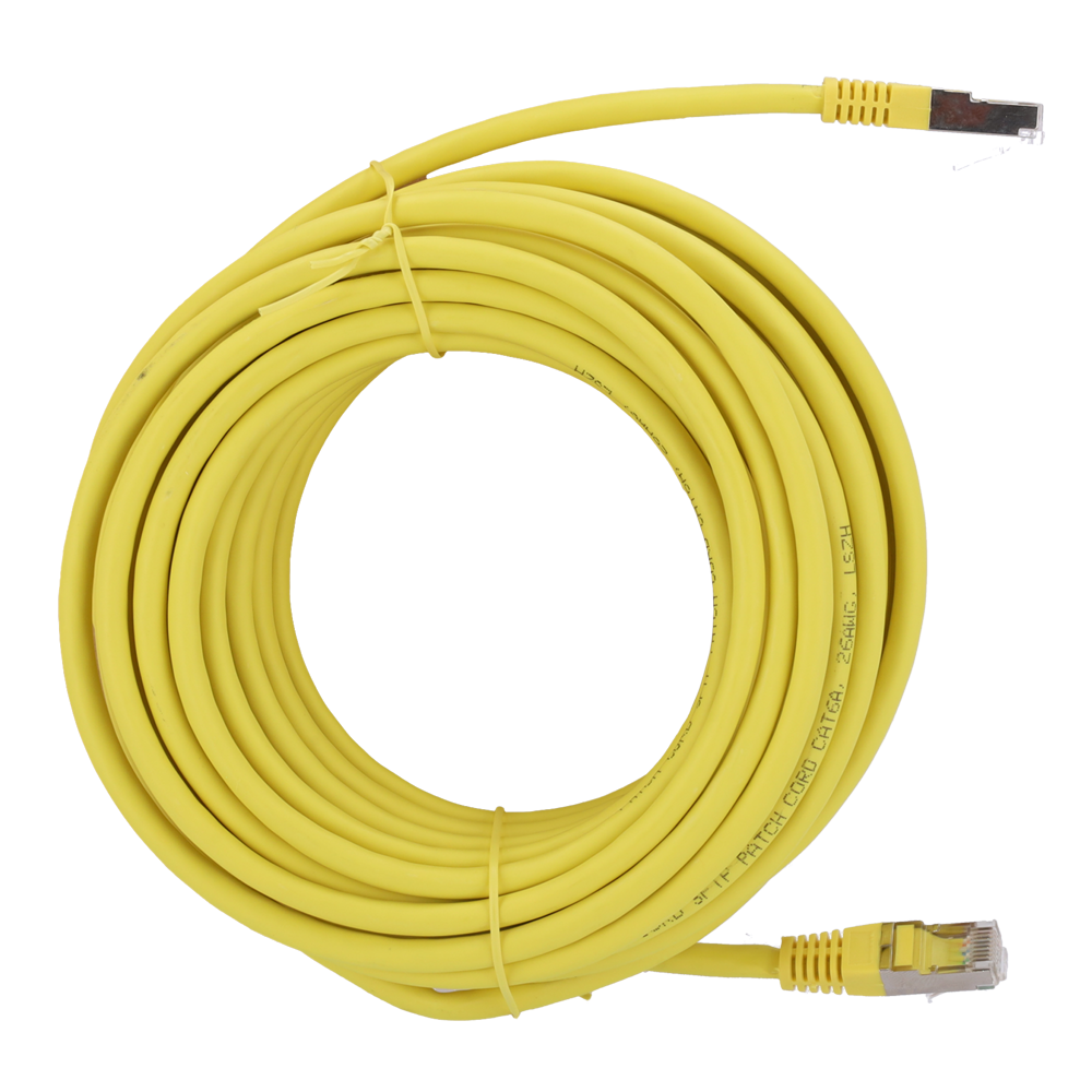SAFIRE SFTP6A-H-5Y - Cable SFTP - Ethernet - Conectores RJ45 - Categoría 6A - 5 m - Color amarillo - imagen 1