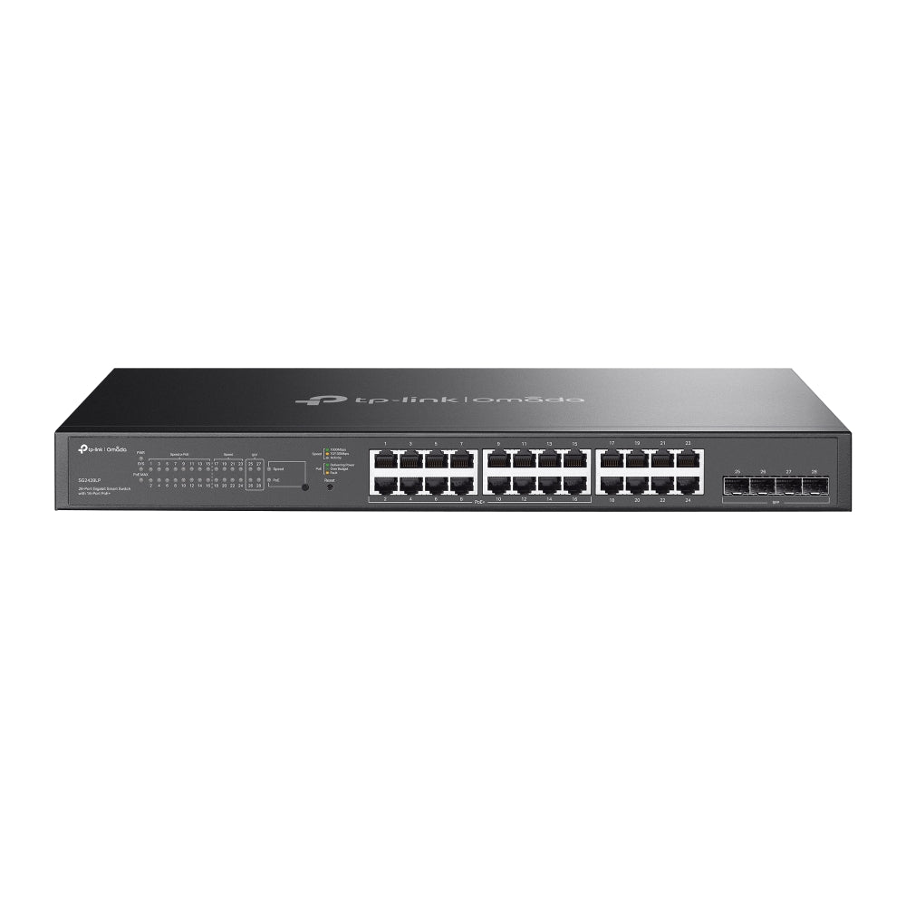 Imagen de TP-Link Switch Smart Omada SG2428LP 28 Puertos Gigabit 16 PoE+ Sin Ventilador