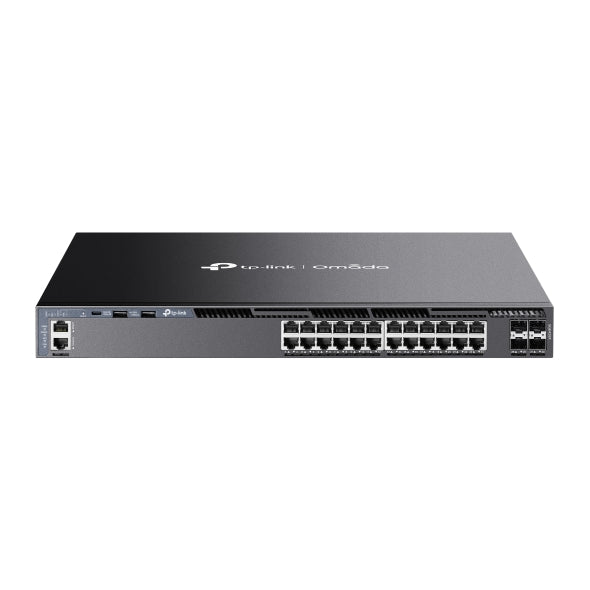 Imagen de TP-Link Switch Gestionable L3 SG6428X 24 Puertos Gigabit 4 Ranuras 10G SFP+