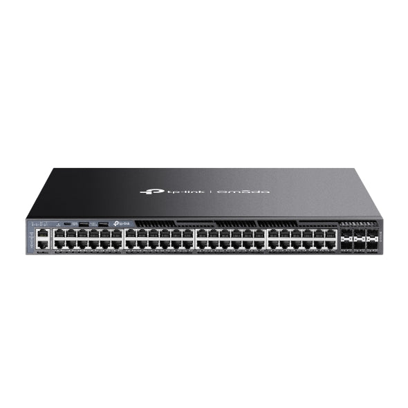 Imagen de TP-Link Switch Gestionable L3 SG6654X 48 Puertos Gigabit 6 Ranuras 10G Stackable