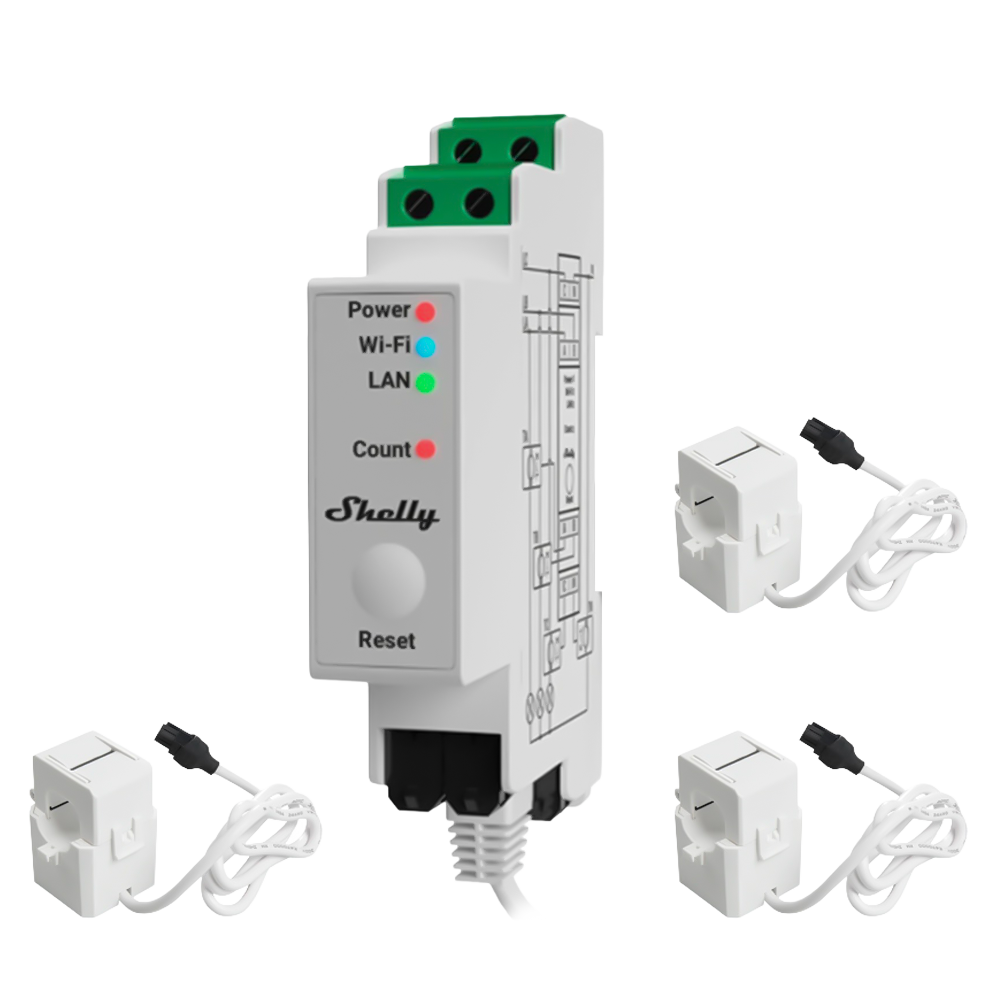 SHELLY SH-PRO-3EM-120A-V2 - imagen 1
