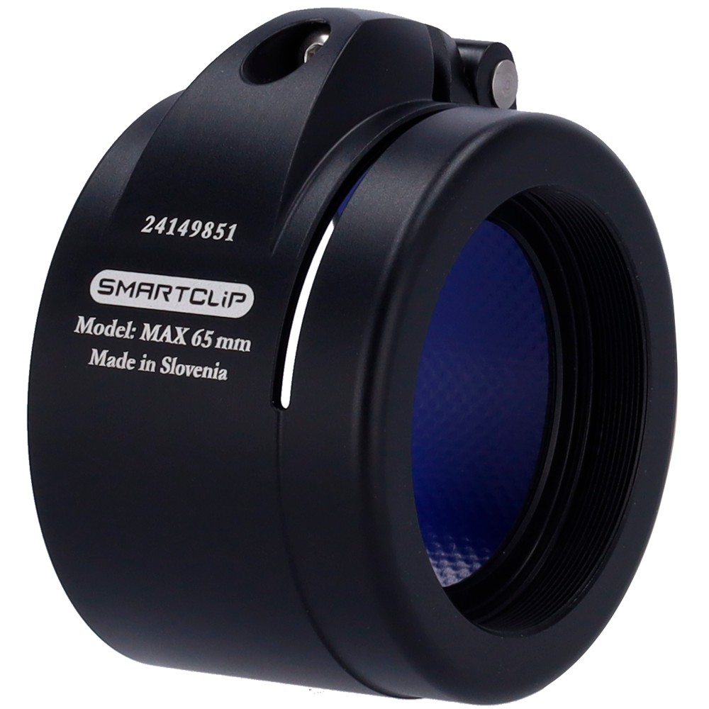 SMARTCLIP-HUNT-ADAPTER65 - Adaptador acoplable térmico clip-on - Rosca M52x0.75 - Tamaño 65 mm - Aluminio - Negro - imagen 1