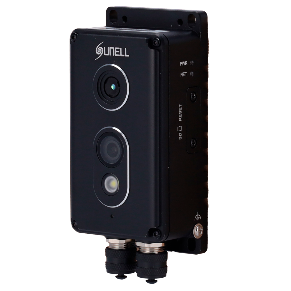 Sunell SN-D2P-F2.0 cámara IP biespectro compacta - Sensor térmico 256x192 VOx | Lente 2mm - Sensibilidad térmica ≤60mK - Precisión ±2ºC/±2% - Sensor visible 1600x1200 1/2.8" | Lente 2.3mm - Detección de temperatura, fuego, humo y llama - imagen 1