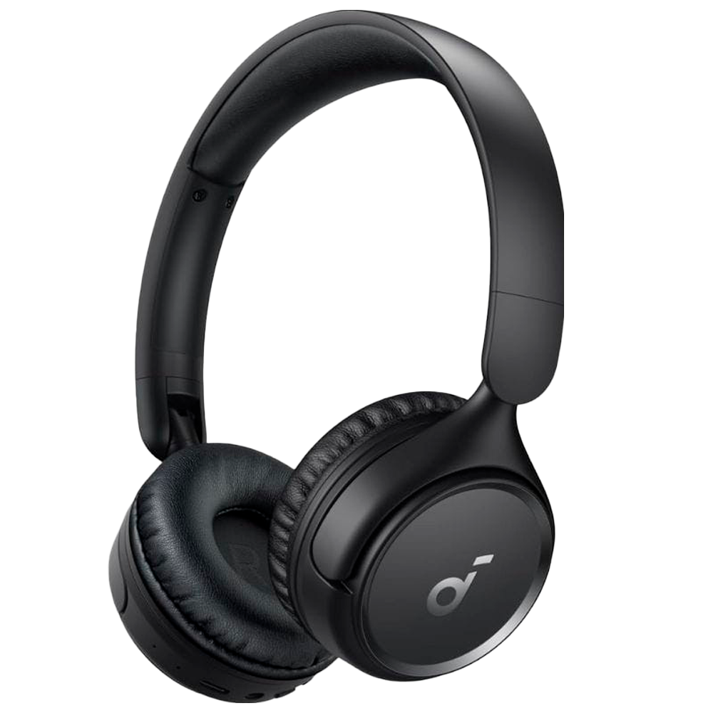 SOUNDCORE SNC-H30I-B - Auriculares Inalámbricos Soundcore by Anker - 70 horas | Bluetooth 5.3 Multipunto - Drivers grandes y potentes | Pure Bass - Carga rápida | 5min de carga duran 4 horas - Personalización via la app Soundcore - Plegable | Ligero | Mod - imagen 1